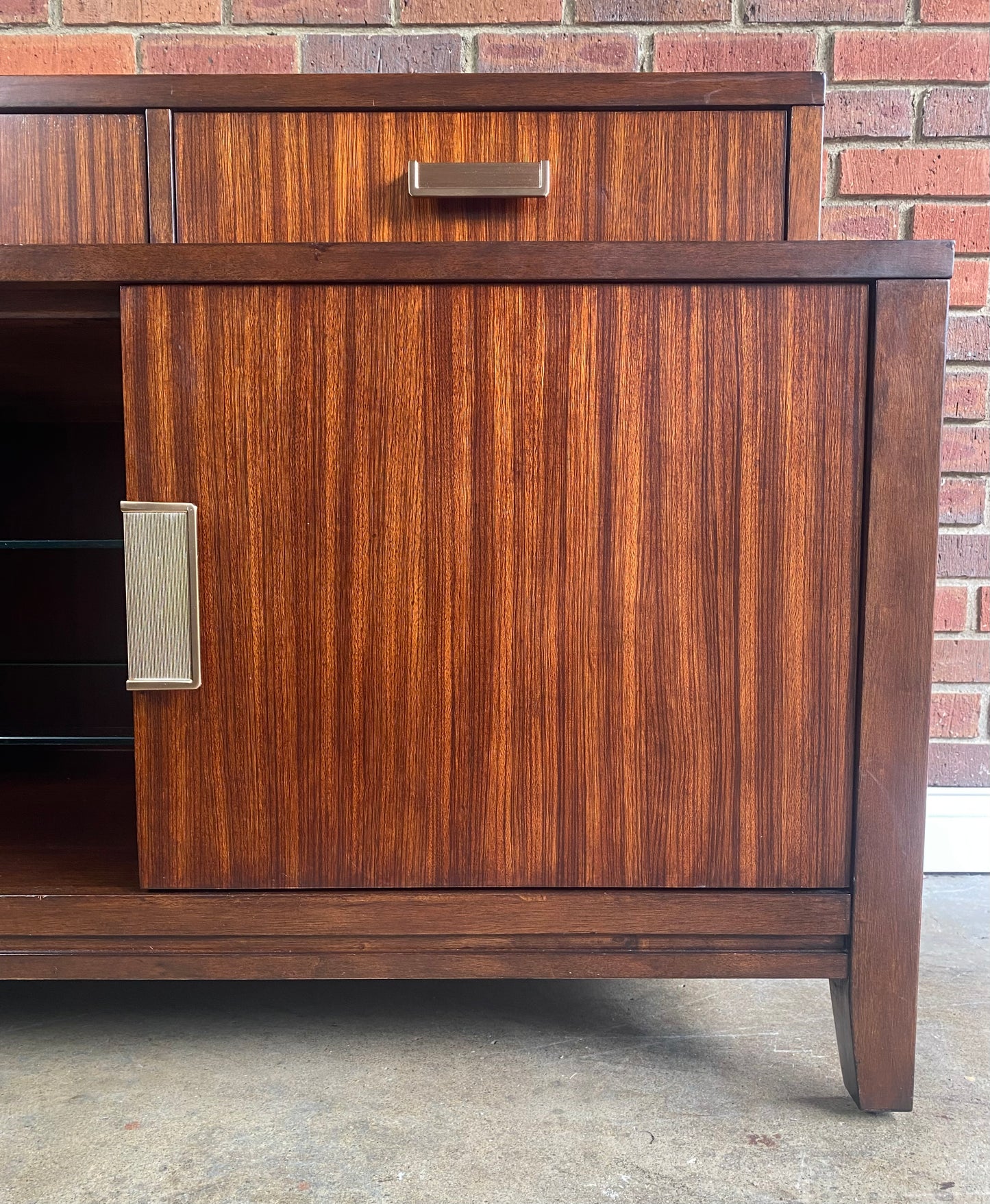 Lexington Walnut Modern Credenza Contemporary Designer Sideboard