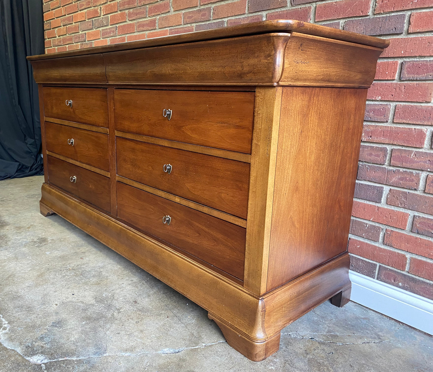 Luxury Bedroom Dresser, Louis Phillippe style by National Mount Airy