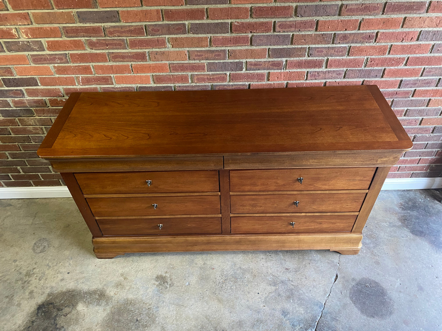 Luxury Bedroom Dresser, Louis Phillippe style by National Mount Airy