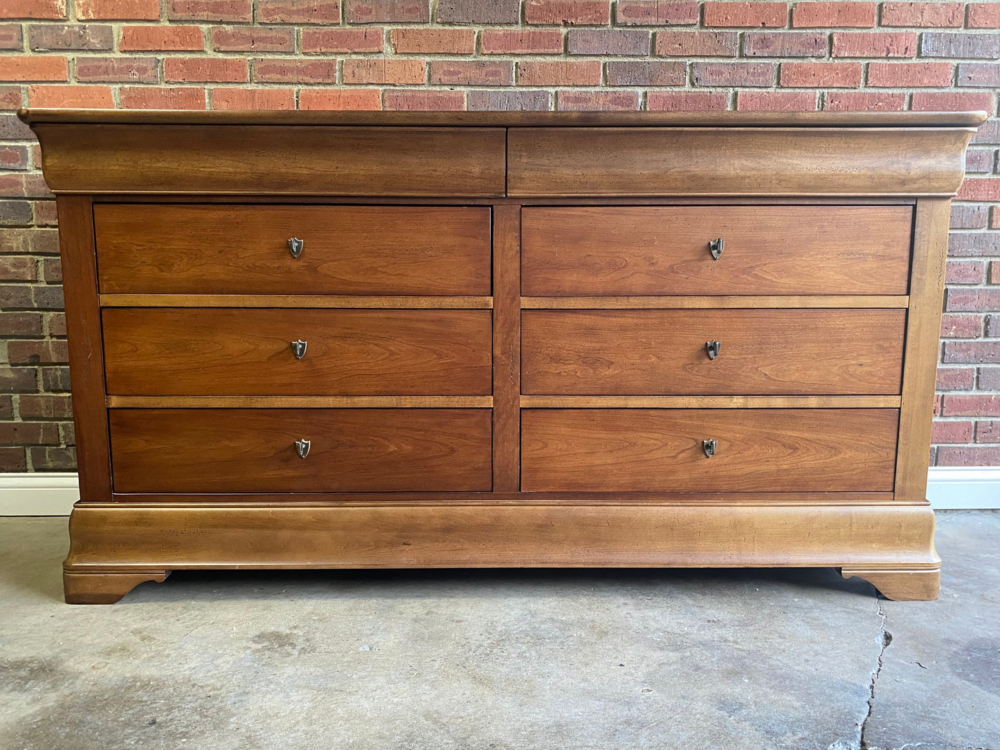 Luxury Bedroom Dresser, Louis Phillippe style by National Mount Airy