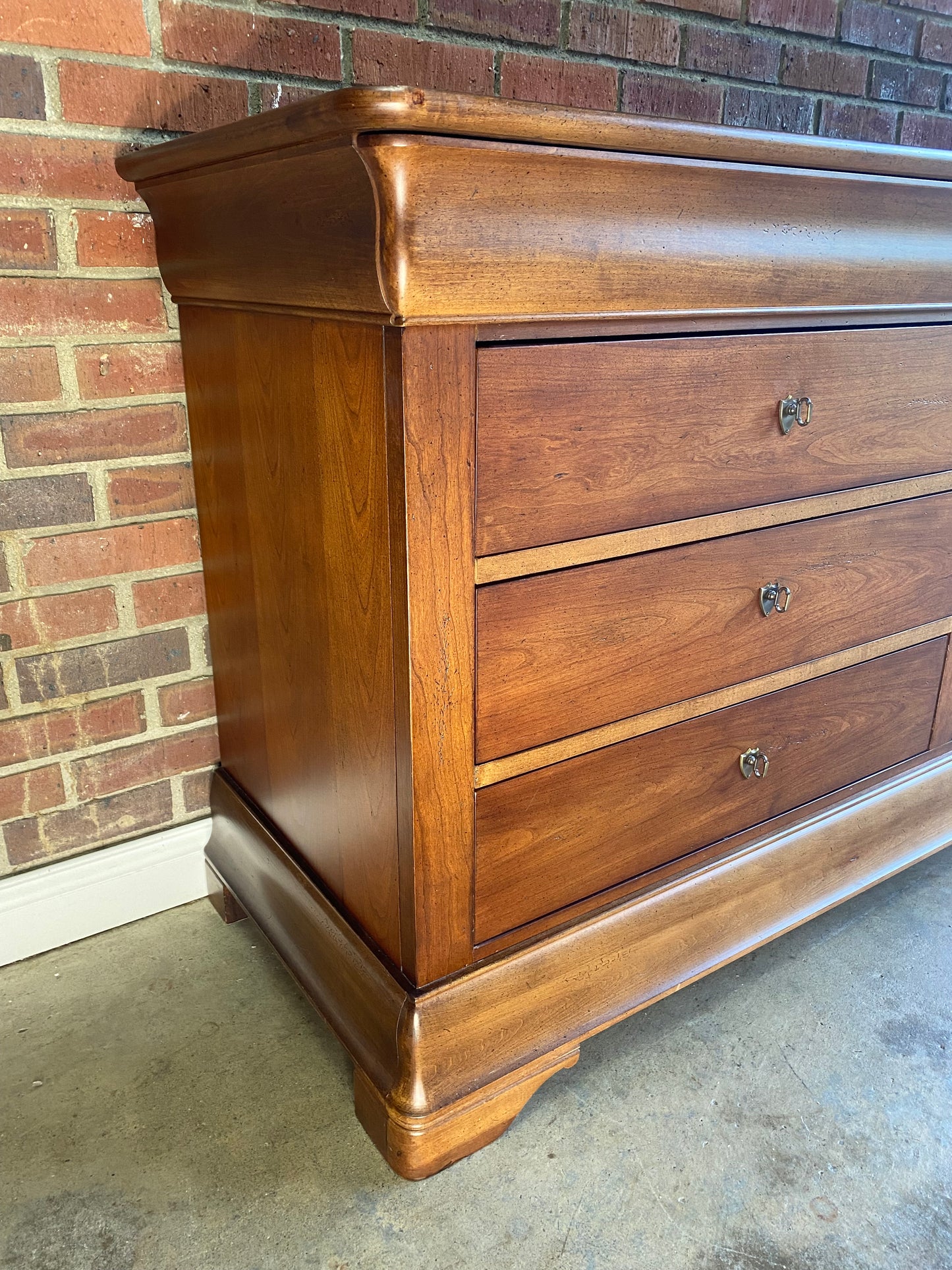 Luxury Bedroom Dresser, Louis Phillippe style by National Mount Airy