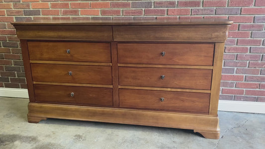 Luxury Bedroom Dresser, Louis Phillippe style by National Mount Airy